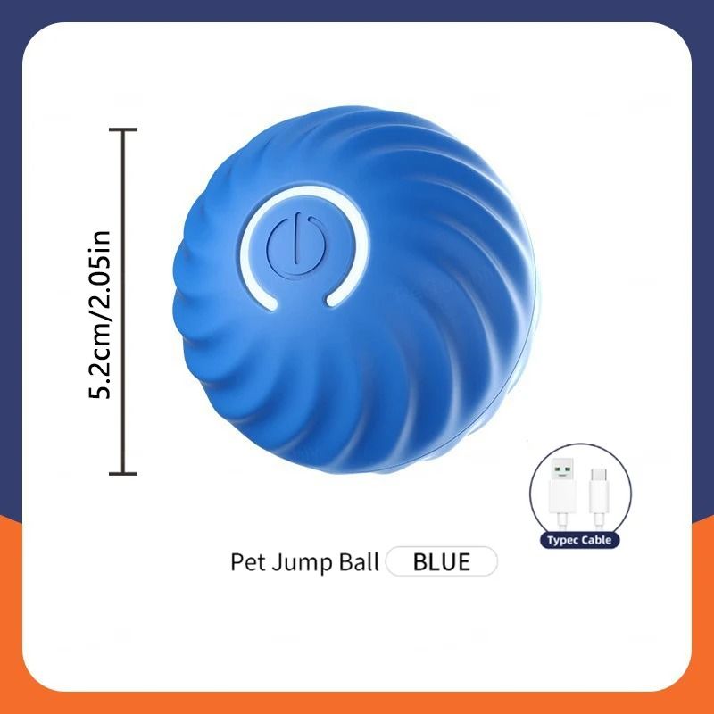 Smart Interactive Dog Toy Ball Automatic Moving Electronic Pet Toy 5