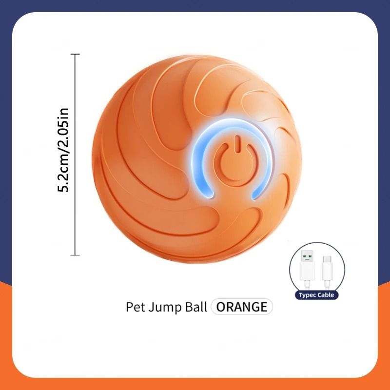 Smart Interactive Dog Toy Ball Automatic Moving Electronic Pet Toy 8