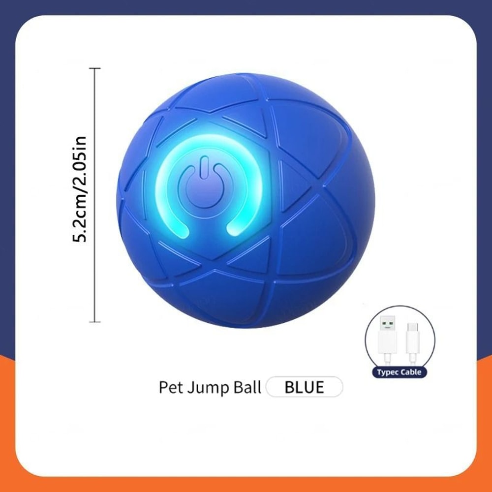 Smart Interactive Dog Toy Ball Automatic Moving Electronic Pet Toy 4