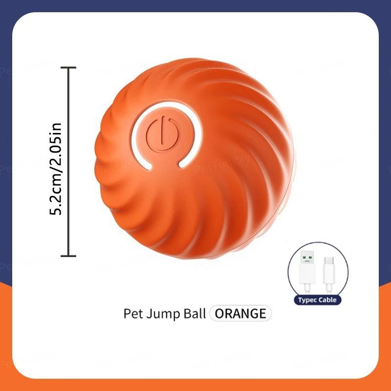 Smart Interactive Dog Toy Ball Automatic Moving Electronic Pet Toy 3
