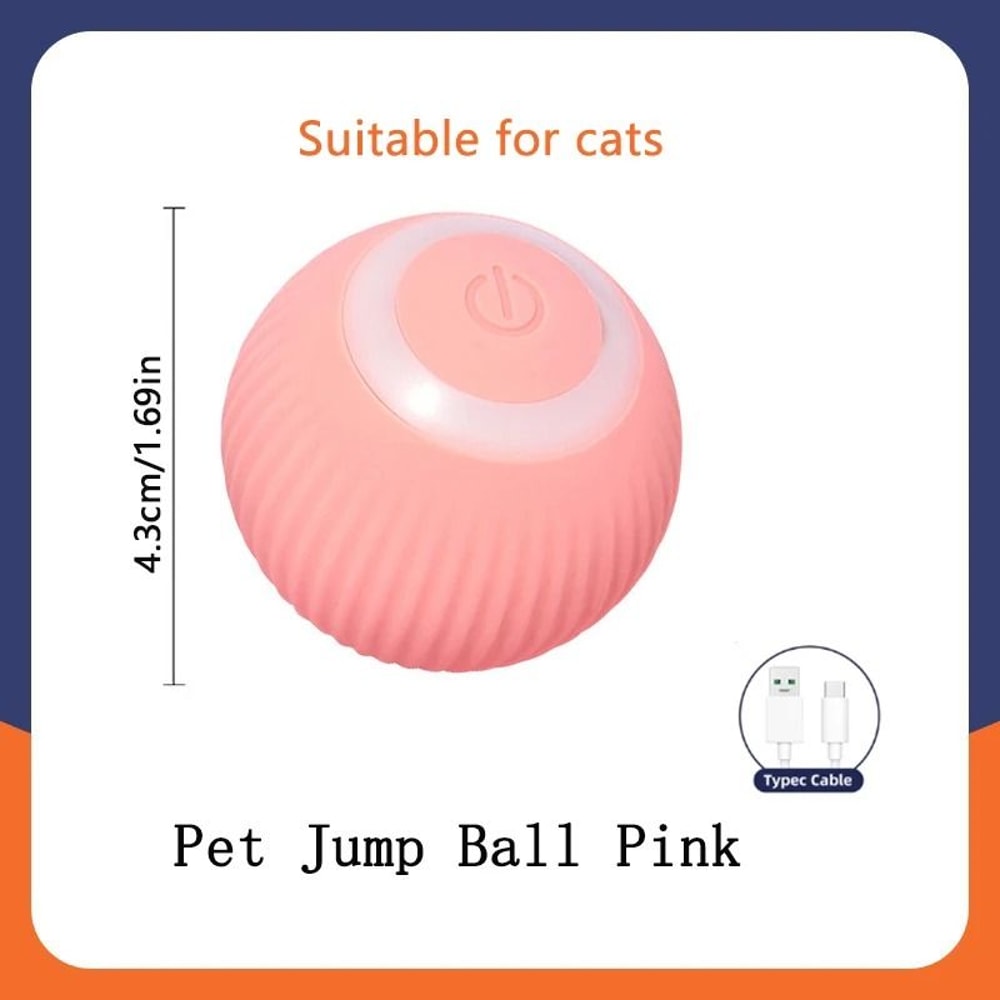 Smart Interactive Dog Toy Ball Automatic Moving Electronic Pet Toy 10