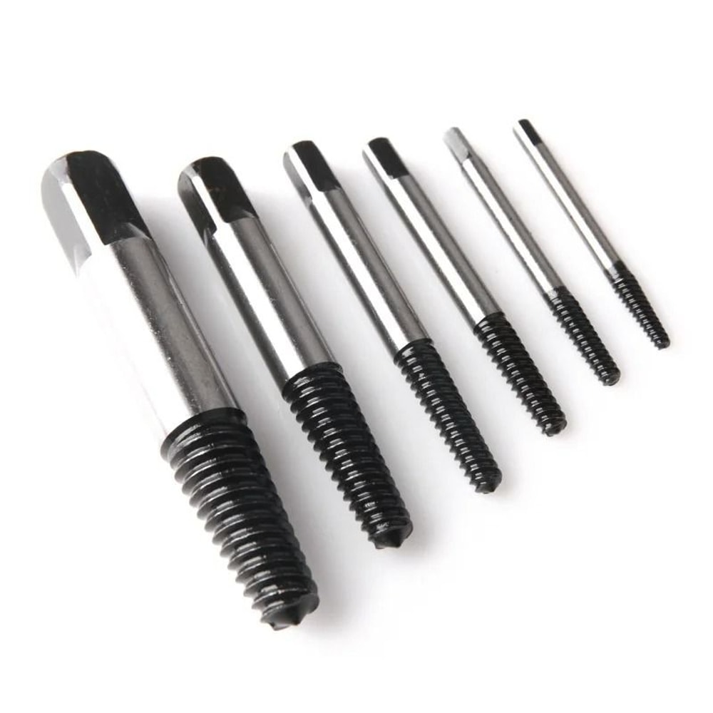 STONEGO Screw Extractor Set Double Sided Drill Bits For Broken Screws 5