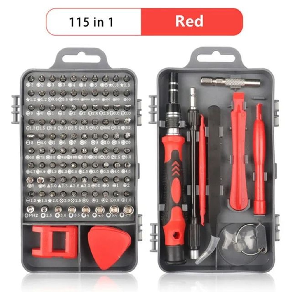 Precision Screwdriver Set Magnetic Multi Bit Repair Tool Kit For Electronics 1