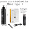 Electric Nose Hair Trimmer High Speed Facial Hair Remover For Men And Women 2