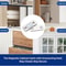 Ultra Thin Magnetic Cabinet Catch Adhesive Door Latch Set 0