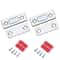 Ultra Thin Magnetic Cabinet Catch Adhesive Door Latch Set 1