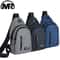 Multifunctional Mens Chest Bag Waterproof Oxford Shoulder Messenger Bag 0