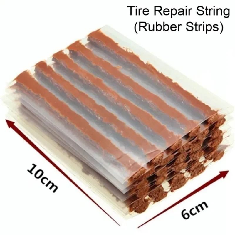 Car Tire Repair Tool Kit Tubeless Tyre Puncture Plug Set For Cars And Motorcycles 11