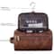 Leather Hanging Toiletry Bag Travel Dopp Kit For Men And Women 9