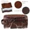 Leather Hanging Toiletry Bag Travel Dopp Kit For Men And Women 10