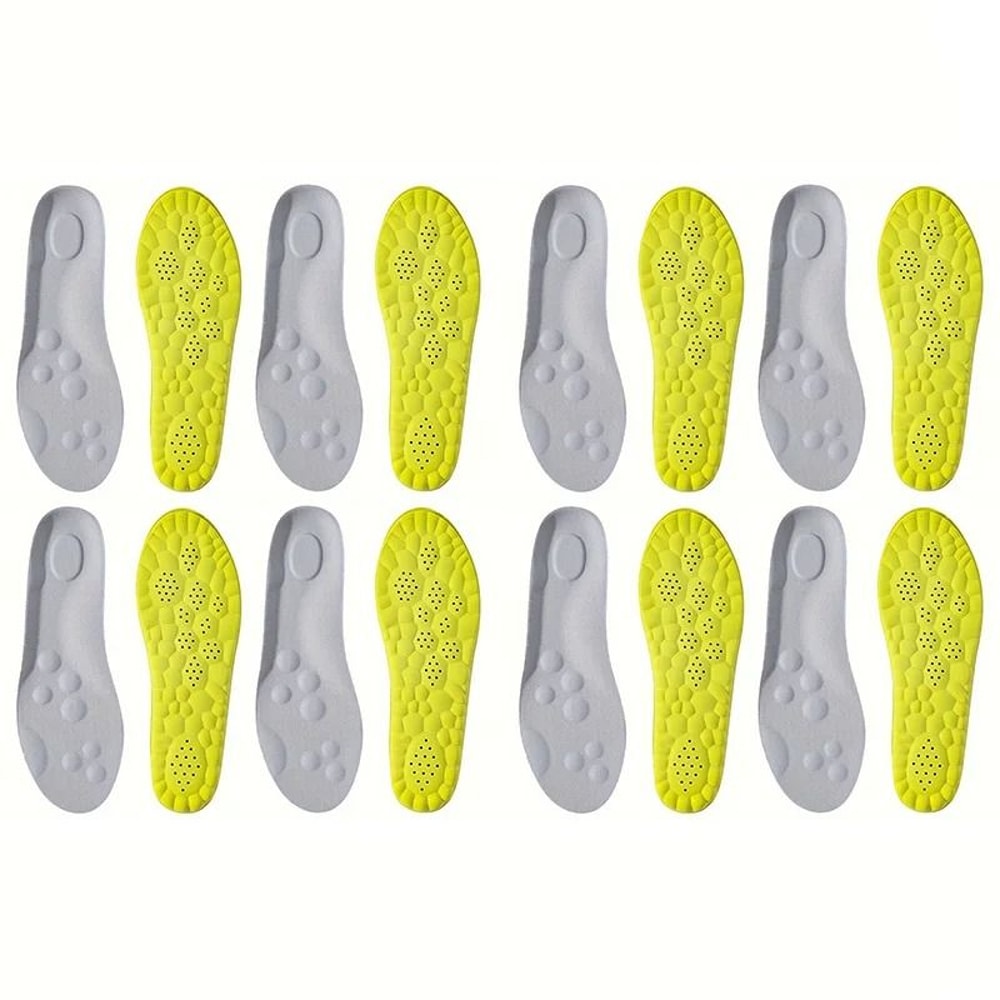 High Elastic Sport Insoles With Arch Support Breathable Orthotic Shoe Pads 15