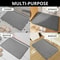 Anti Slip Pebble Bathroom Mat Embossed Fiber Floor Carpet 10