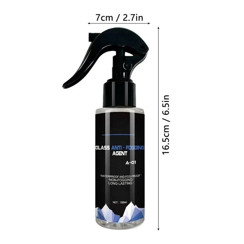 Car Anti Fog Spray Glass Defogger For Windows Mirrors And Windshields 3