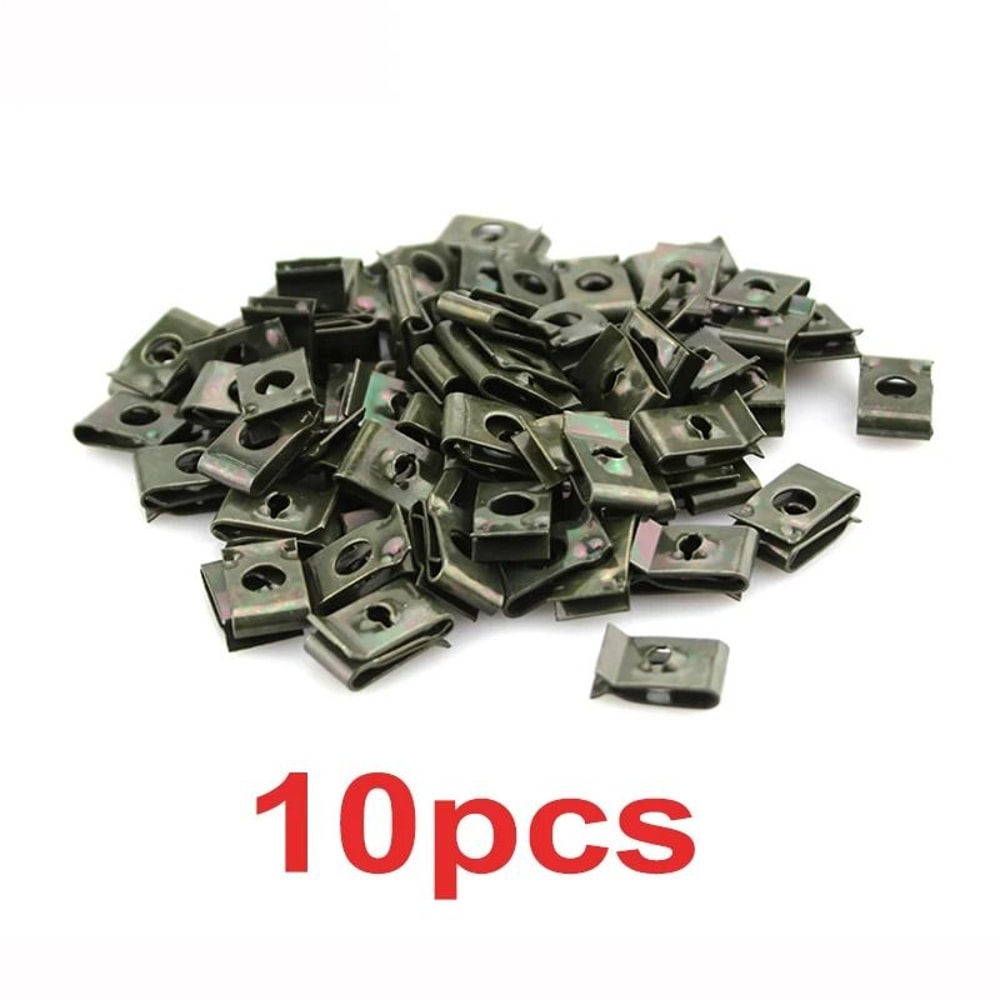 Self Tapping U Clip Screws Anti Rust Metal Fastener Kit For Cars And Motorcycles 0