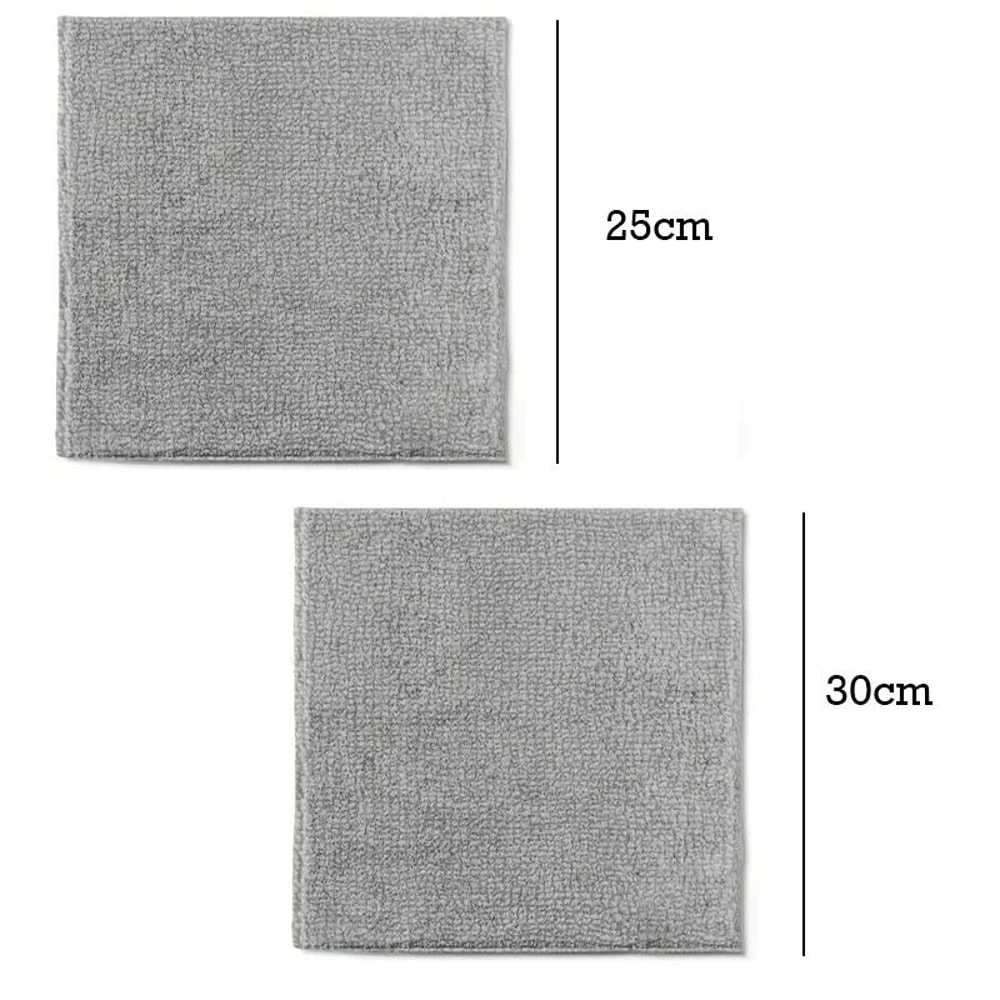 Microfiber Cleaning Cloth Absorbent Towel Set For Home And Car Cleaning 6
