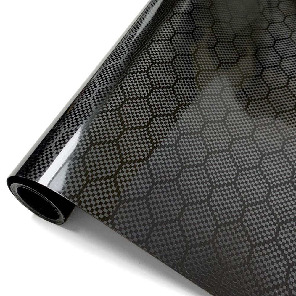 Carbon Fiber Vinyl Wrap Sticker Self Adhesive Waterproof Car Protection Film 13