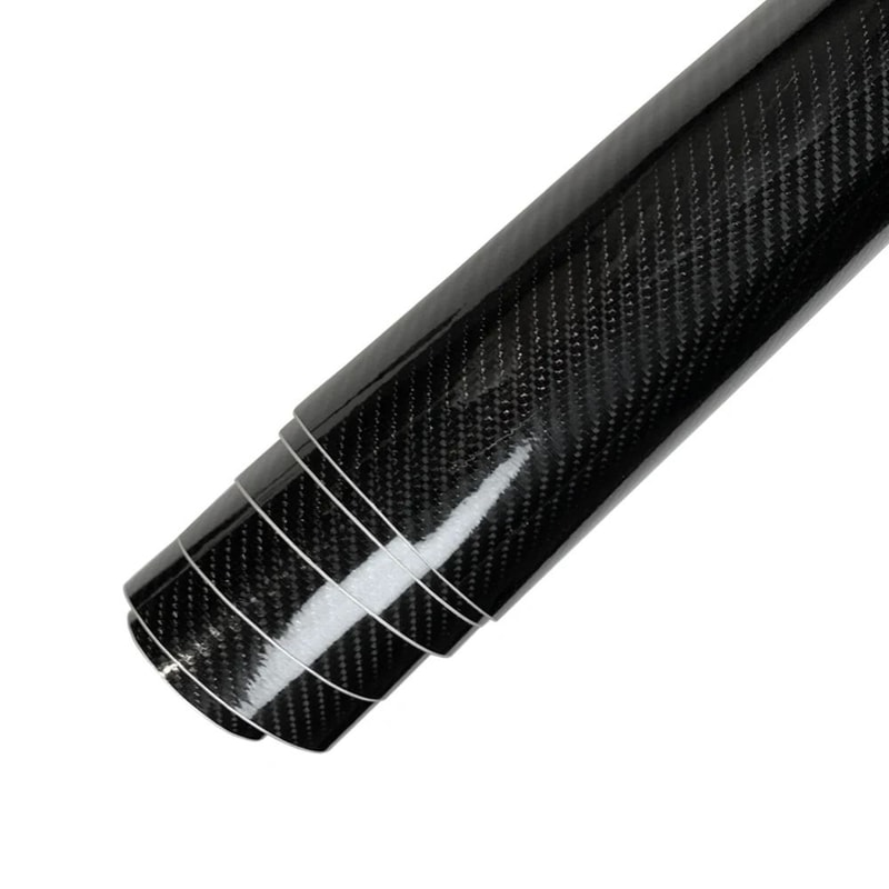 Carbon Fiber Vinyl Wrap Sticker Self Adhesive Waterproof Car Protection Film 4