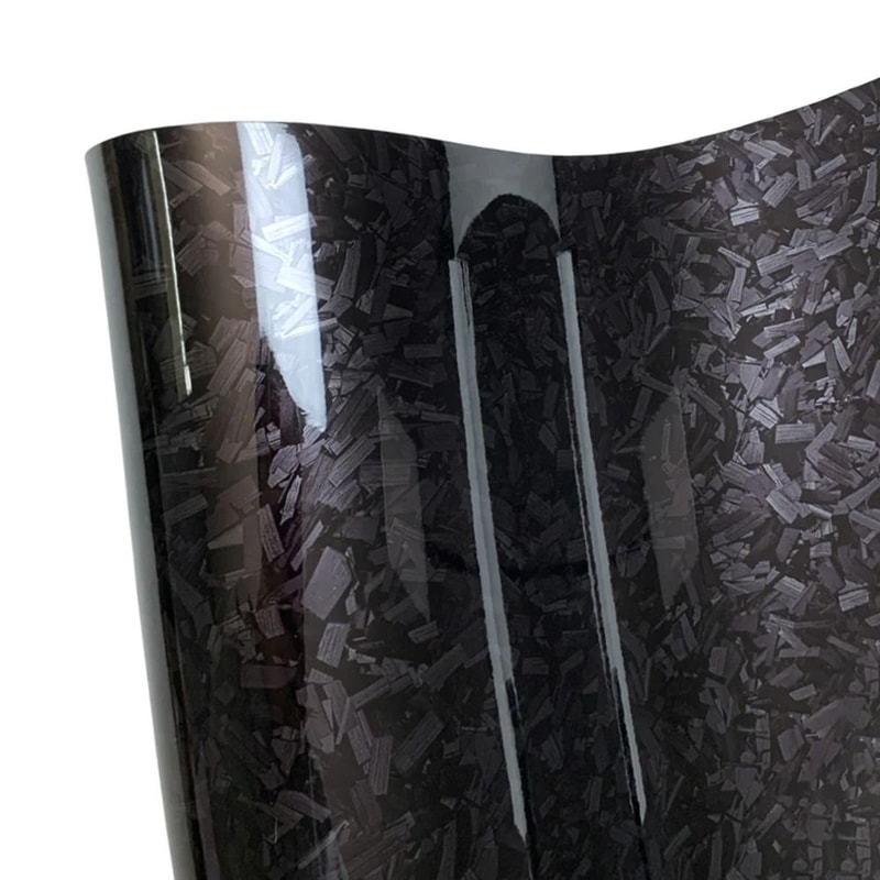 Carbon Fiber Vinyl Wrap Sticker Self Adhesive Waterproof Car Protection Film 6