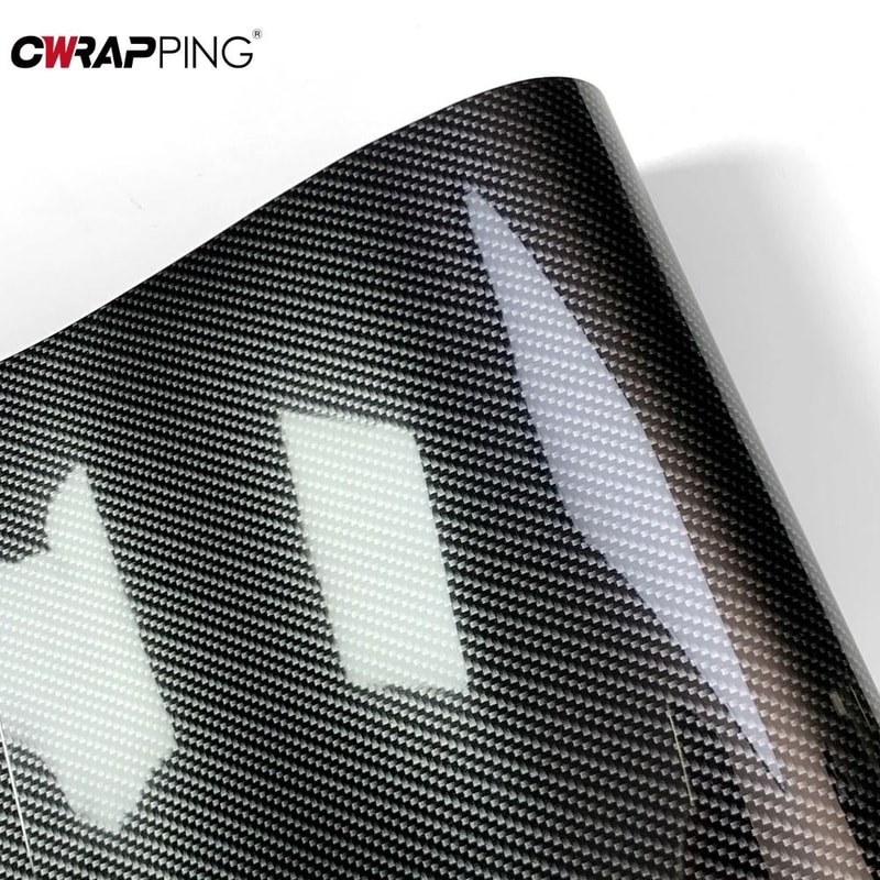 Carbon Fiber Vinyl Wrap Sticker Self Adhesive Waterproof Car Protection Film 23
