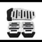 Universal Aluminum Manual Transmission Pedal Covers Non Slip Car Pedal Set 1
