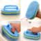 Thickened Cleaning Brush With Handle Kitchen And Bathroom Sponge Scrubber 4