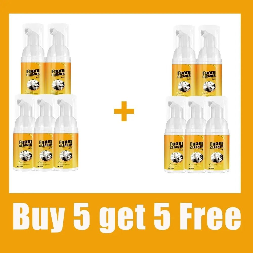 Multi Purpose Foam Cleaner Spray For Car Interior And Home Surfaces 4