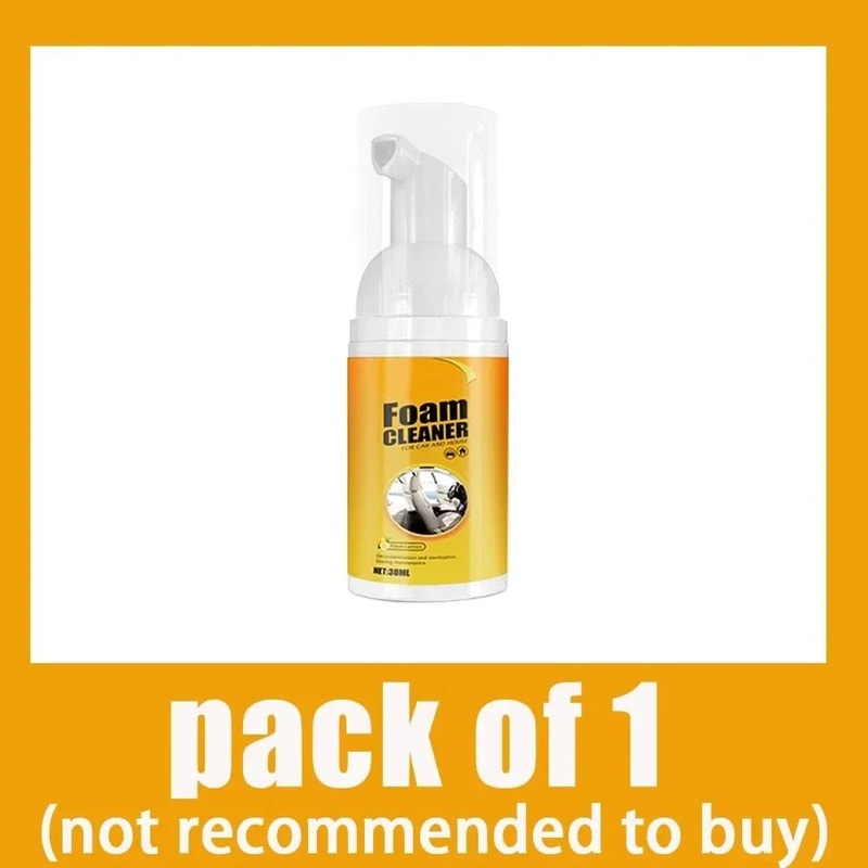 Multi Purpose Foam Cleaner Spray For Car Interior And Home Surfaces 1