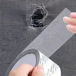 window screen repair tape self adhesive mesh patch for mosquito protection