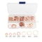 Copper Sealing Washer Set Oil Drain Plug Gasket Copper Crush Washers 4