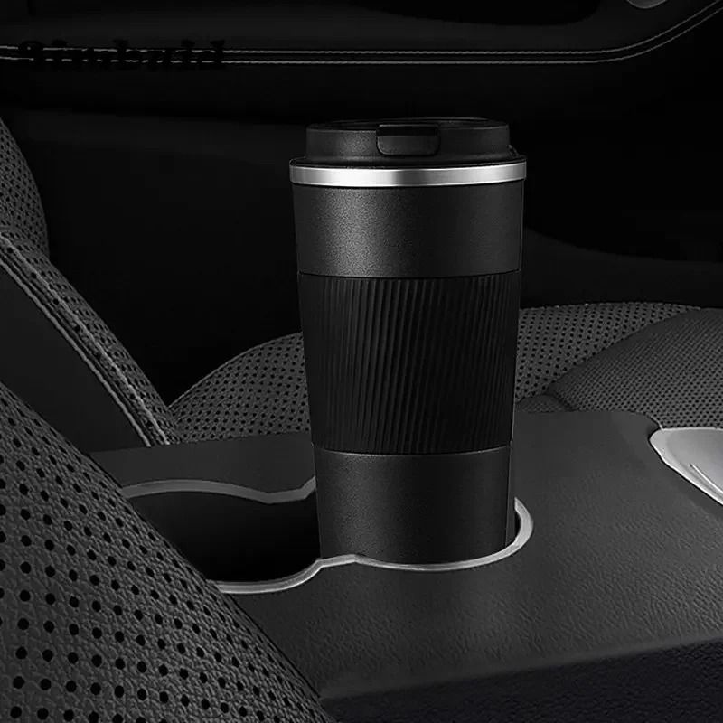 Stainless Steel Insulated Travel Mug Thermal Coffee Cup For Car And Daily Use 9