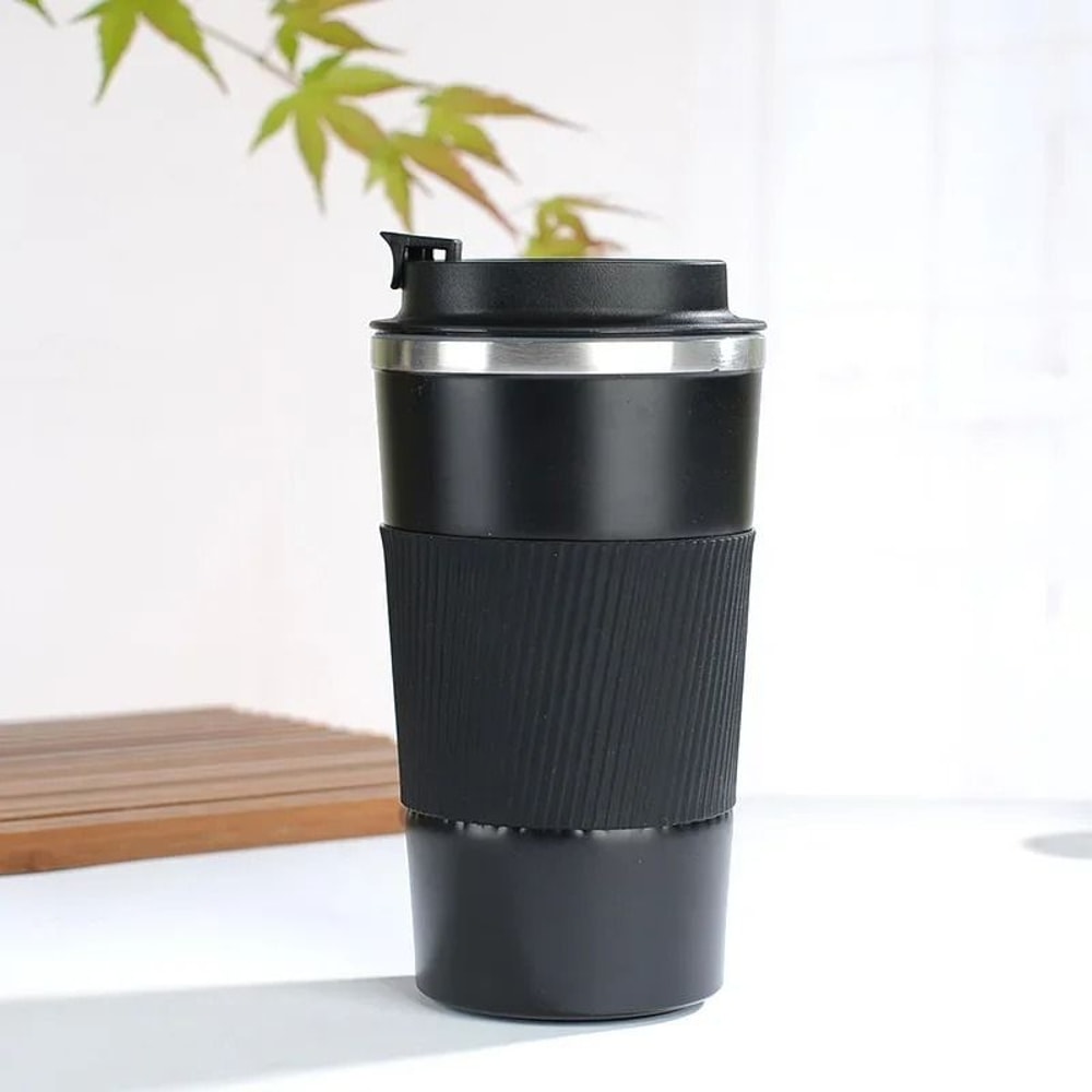 Stainless Steel Insulated Travel Mug Thermal Coffee Cup For Car And Daily Use 1