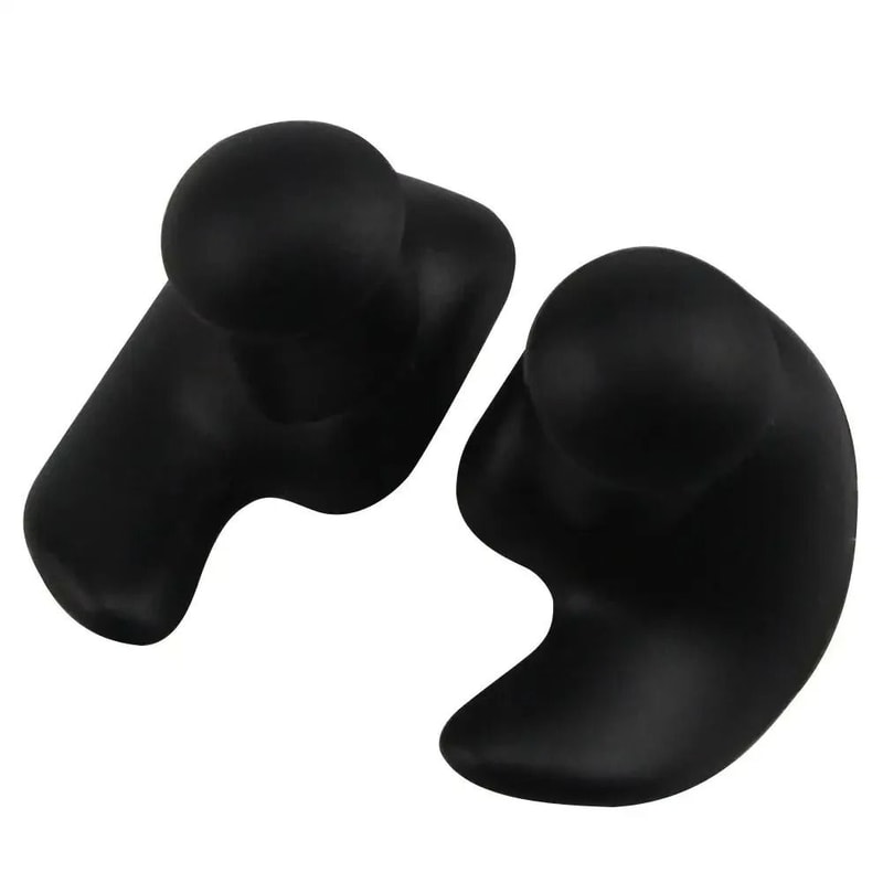 Waterproof Silicone Swimming Earplugs Soft Reusable Ear Protection 3