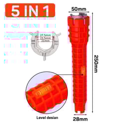14 in 1 faucet sink wrench plumbing repair and installation tool kit