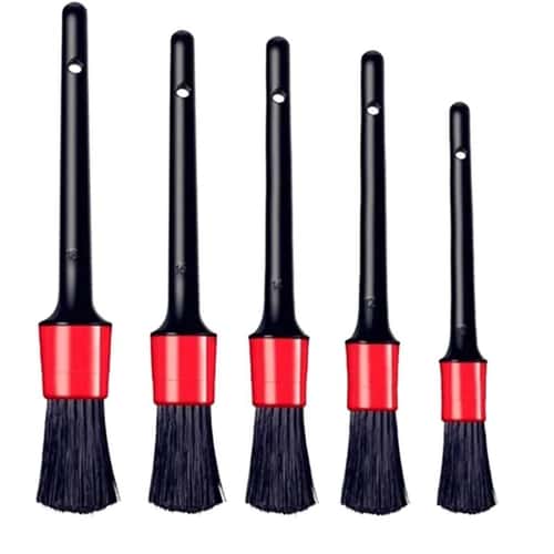 Car Detailing Brush Set Automotive Interior and Wheel Cleaning Brushes