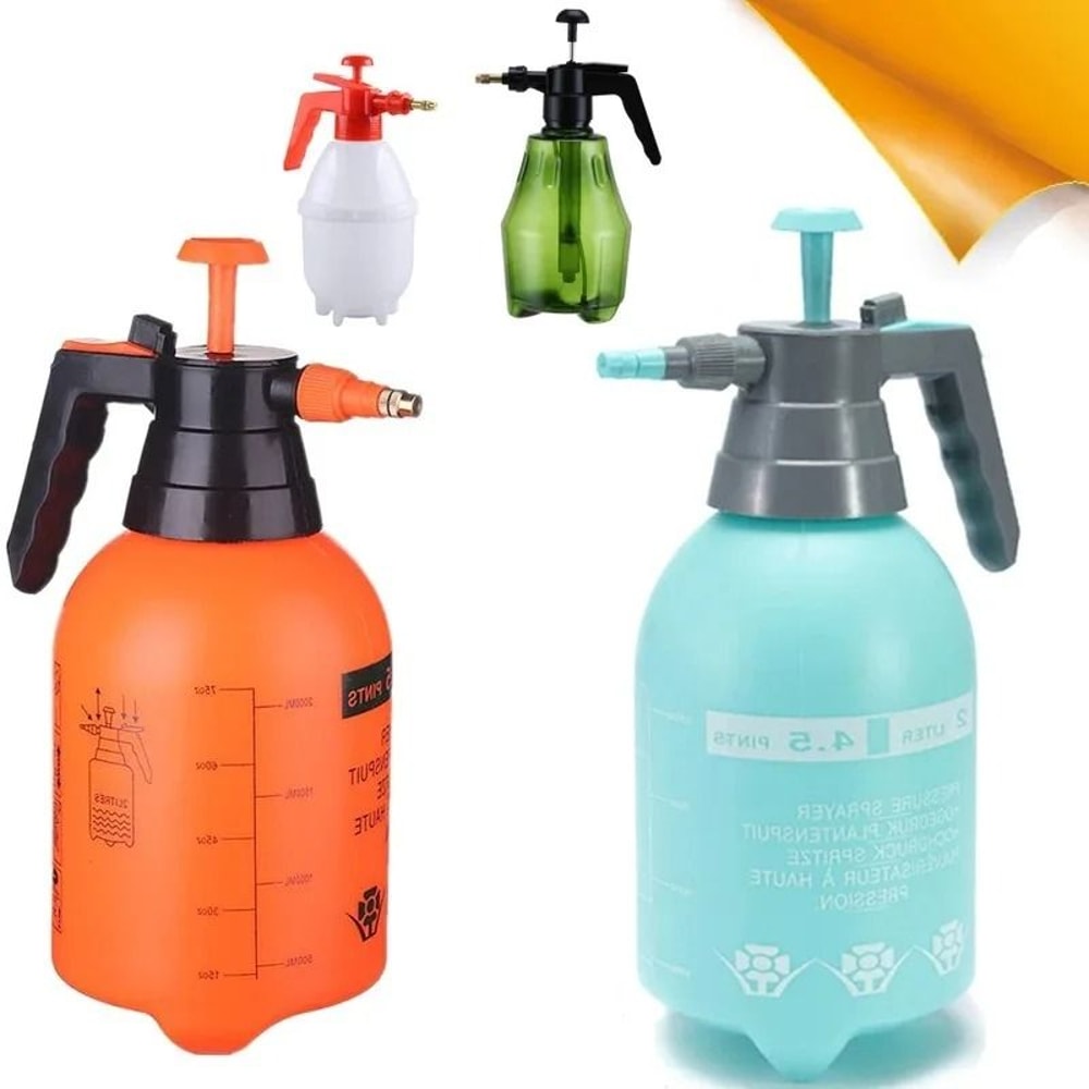 Pressure Spray Bottle Manual Pump Car Wash And Garden Sprayer 0