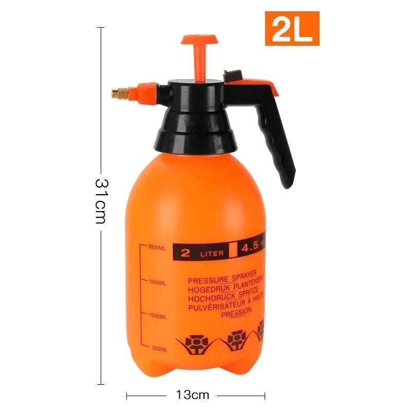 Pressure Spray Bottle Manual Pump Car Wash And Garden Sprayer 3