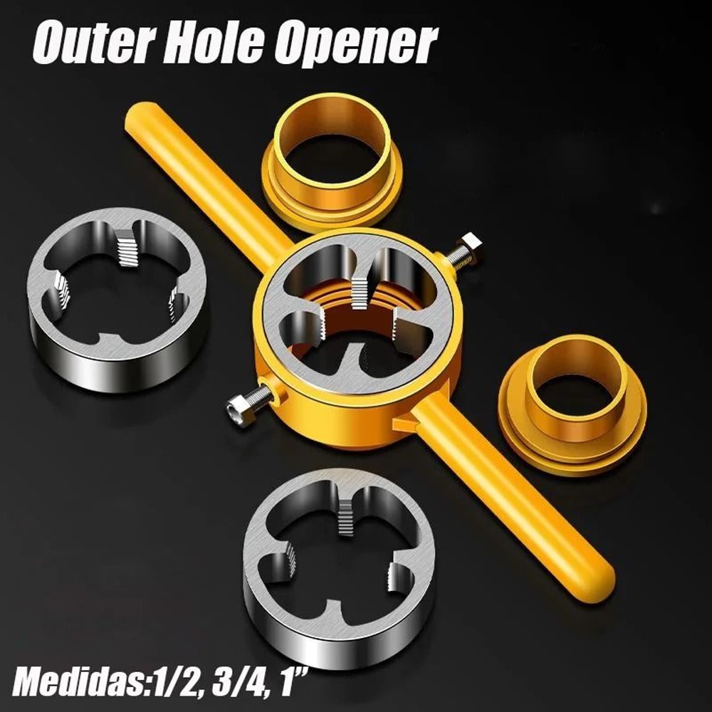 Universal Water Pipe Hole Opener Pipe Tapping Tool For Electric Drills 5