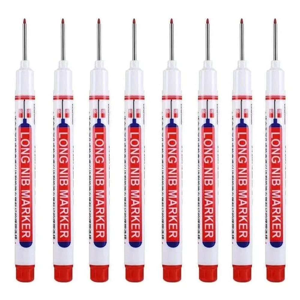 Deep Hole Marker Set Long Nib Permanent Markers For Metal Wood And DIY 3