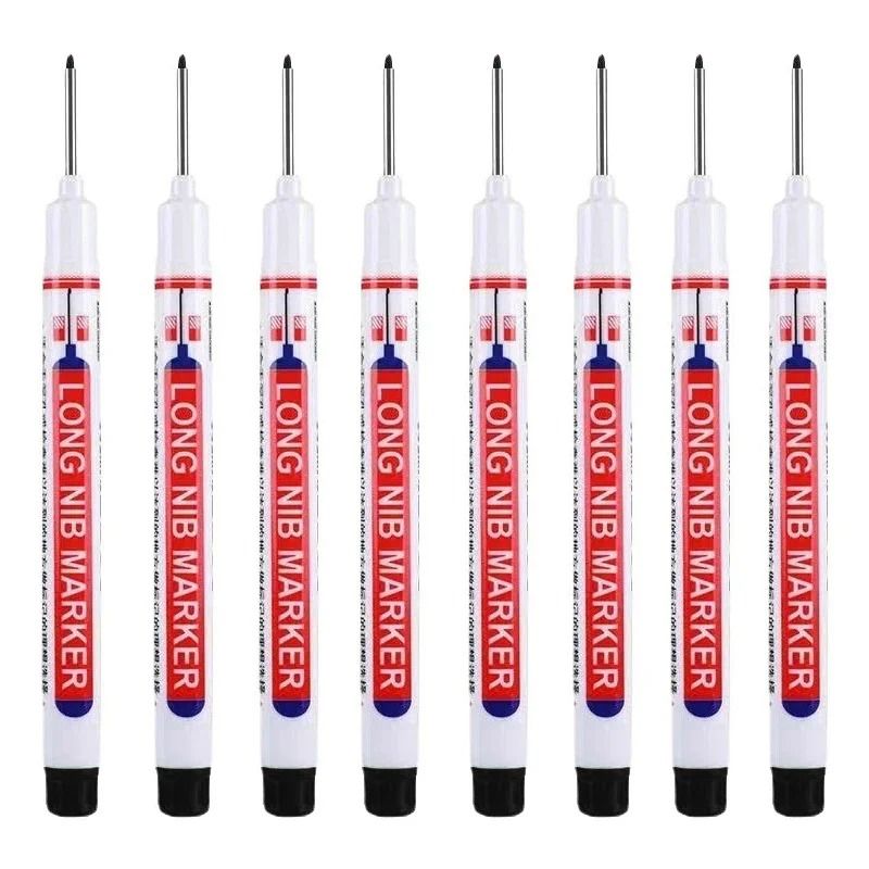 Deep Hole Marker Set Long Nib Permanent Markers For Metal Wood And DIY 1