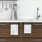 Over Cabinet Towel Rack Punch Free Steel Towel Rod Organizer 6