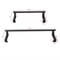 Over Cabinet Towel Rack Punch Free Steel Towel Rod Organizer 3