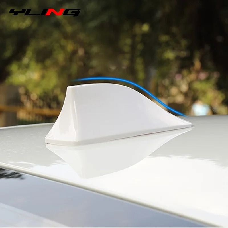 Car Shark Fin Antenna Cover Replacement Roof Radio Signal Decor 12