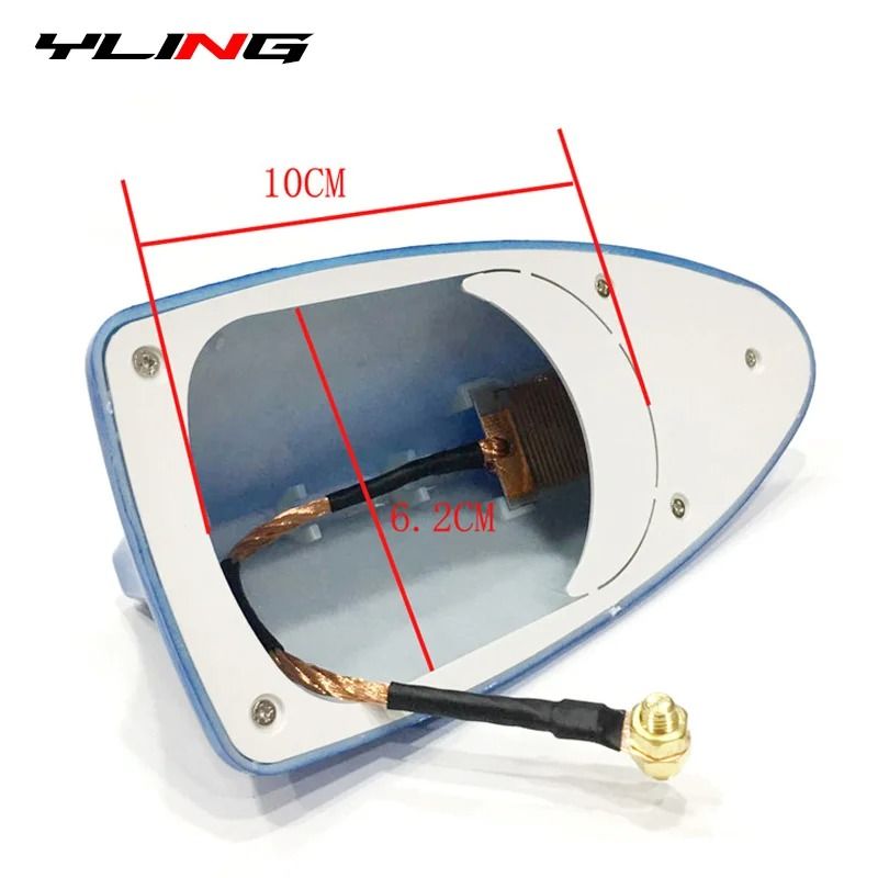 Car Shark Fin Antenna Cover Replacement Roof Radio Signal Decor 13