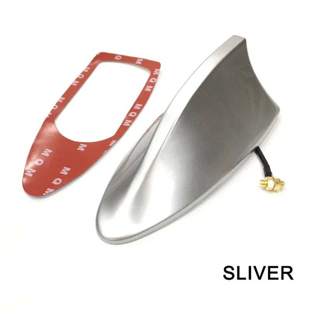 Car Shark Fin Antenna Cover Replacement Roof Radio Signal Decor 2
