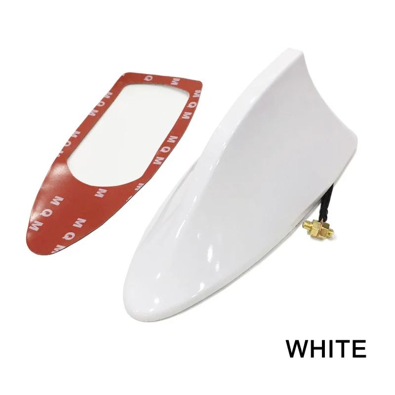 Car Shark Fin Antenna Cover Replacement Roof Radio Signal Decor 4