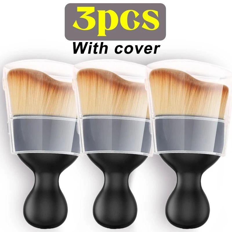 Soft Fur Car Interior Cleaning Brush Dust Detailing Tool With Cover 6