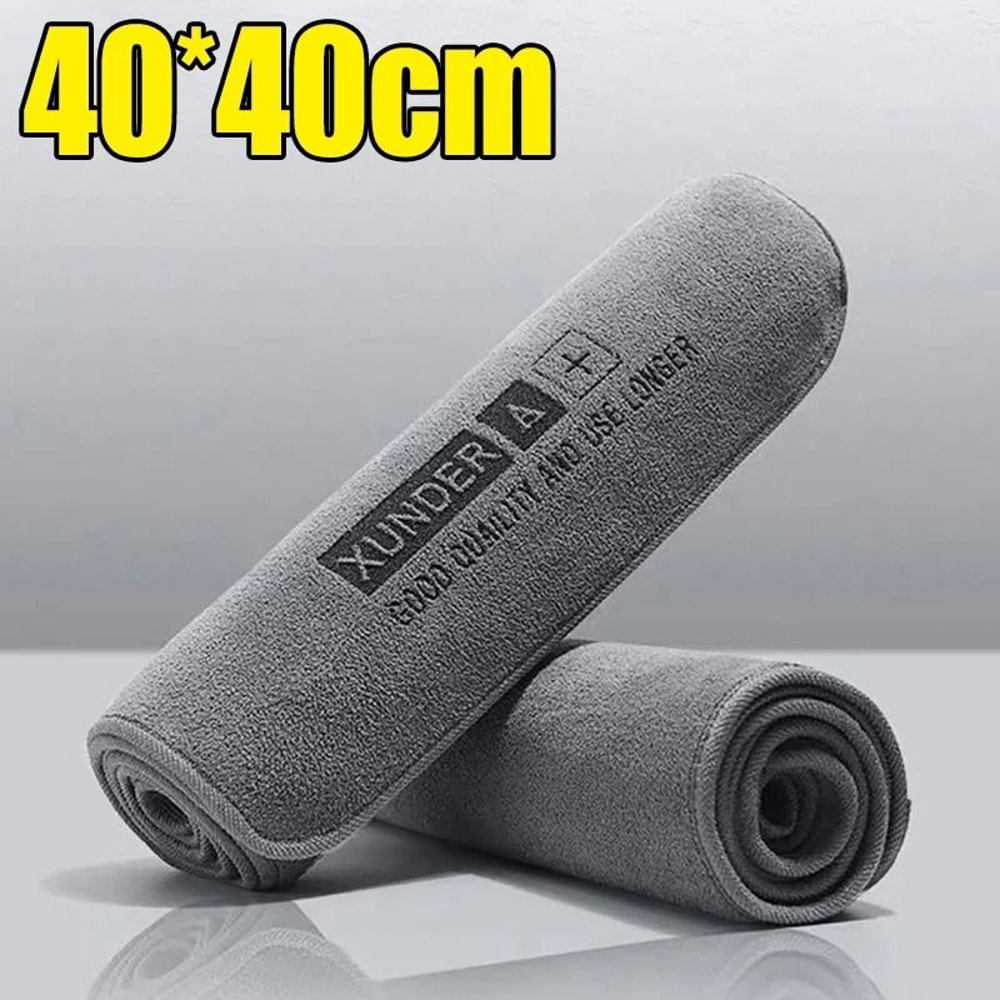 High Absorbency Microfiber Car Drying Towel Auto Cleaning Detailing Cloth 2