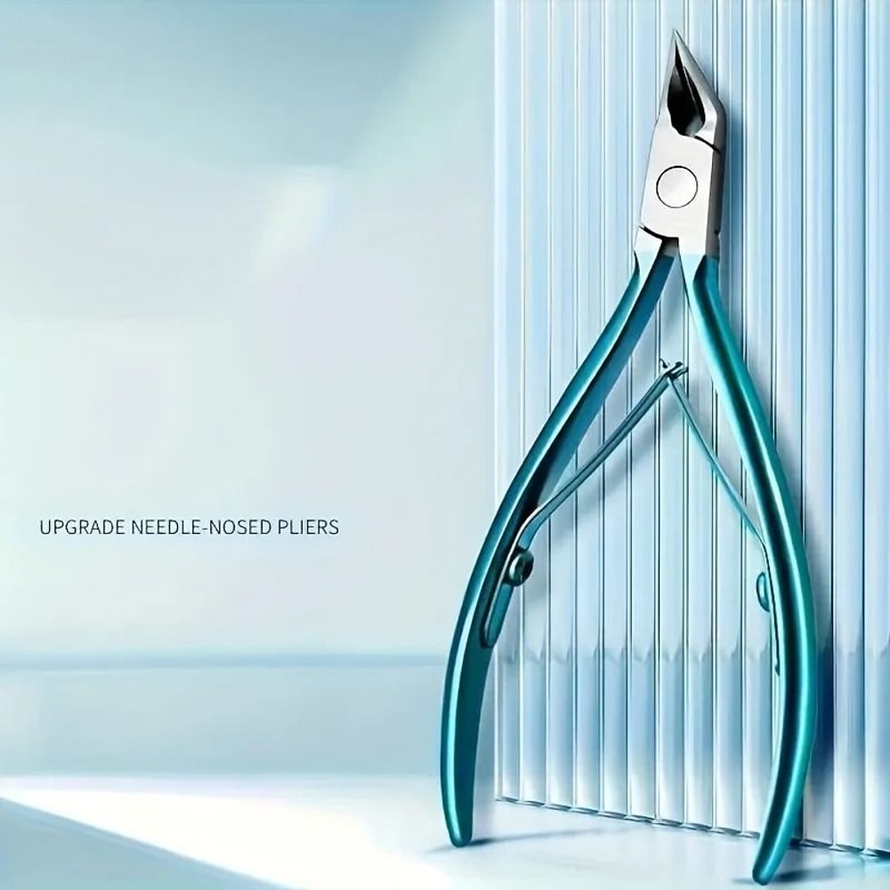 Straight Blade Toenail Clipper For Ingrown And Thick Nails Stainless Steel 0