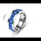 Stainless Steel Anxiety Ring Rotating Gear Chain Spinning Fidget Ring 8