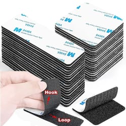 self adhesive hook and loop fastener tape strong nylon mounting pads